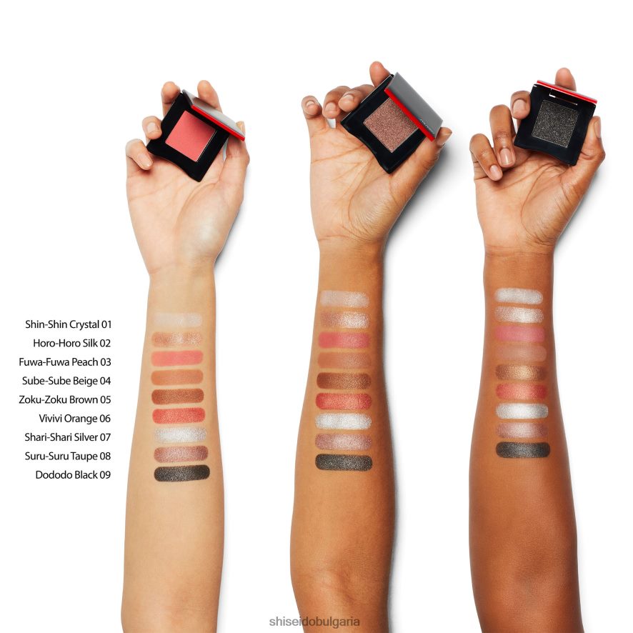 грим Shiseido поп прахообразни сенки за очи DJ08T4124