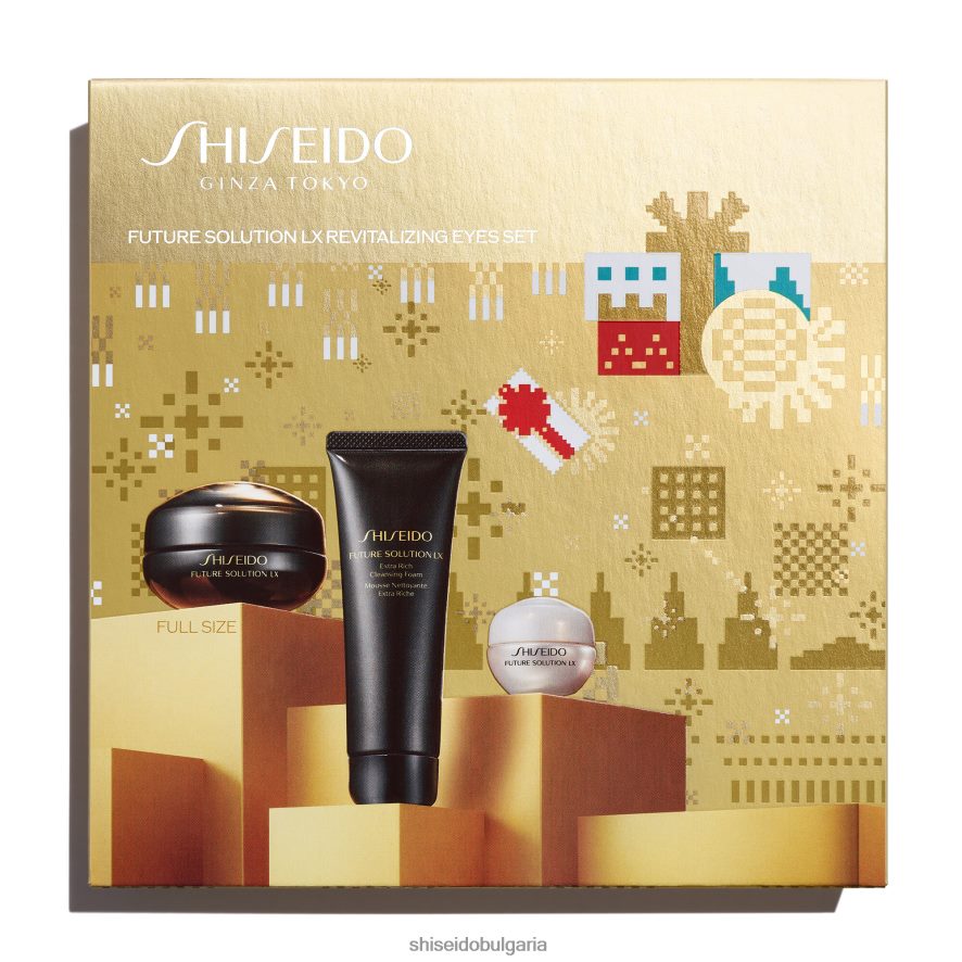 грижа за кожата Shiseido съживяващ комплект за очи DJ08T455