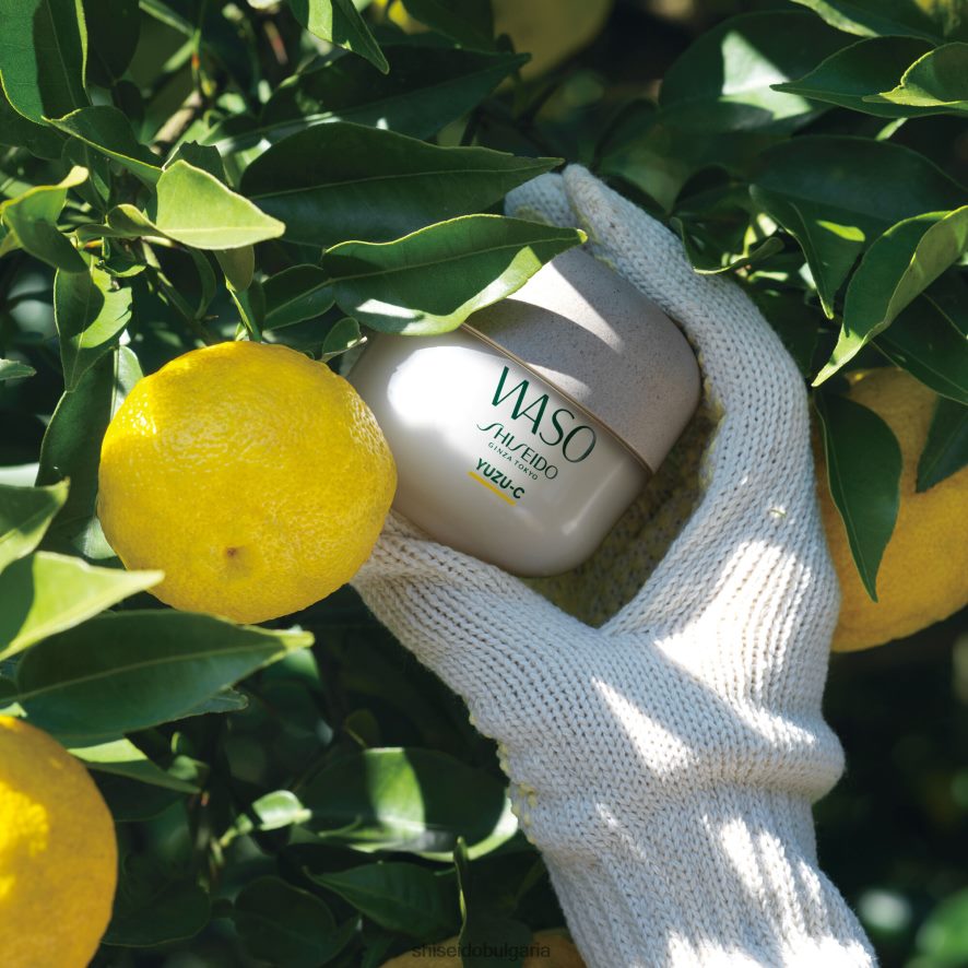 грижа за кожата Shiseido маска за сън красота yuzu-c DJ08T462