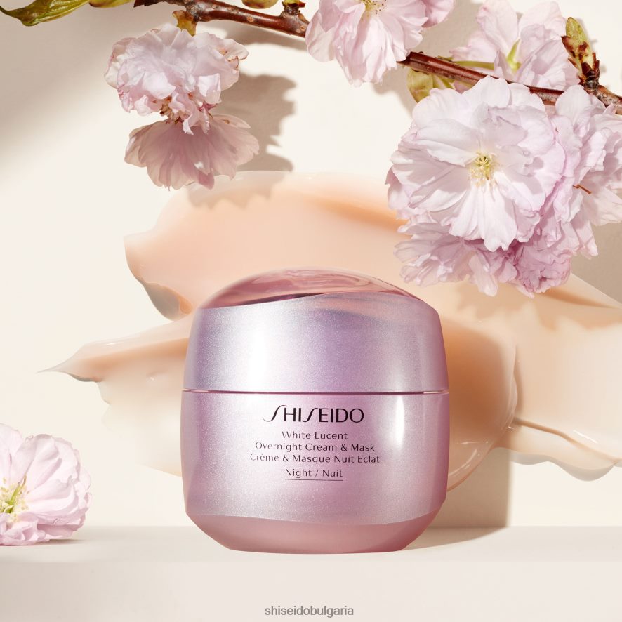 грижа за кожата Shiseido нощен крем и маска DJ08T413