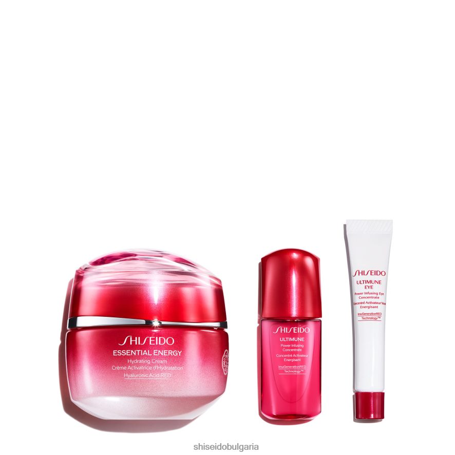грижа за кожата Shiseido комплект за трайна хидратация DJ08T429