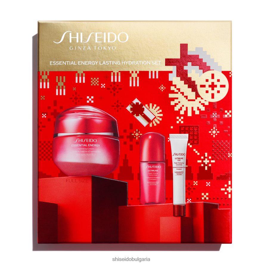 грижа за кожата Shiseido комплект за трайна хидратация DJ08T429