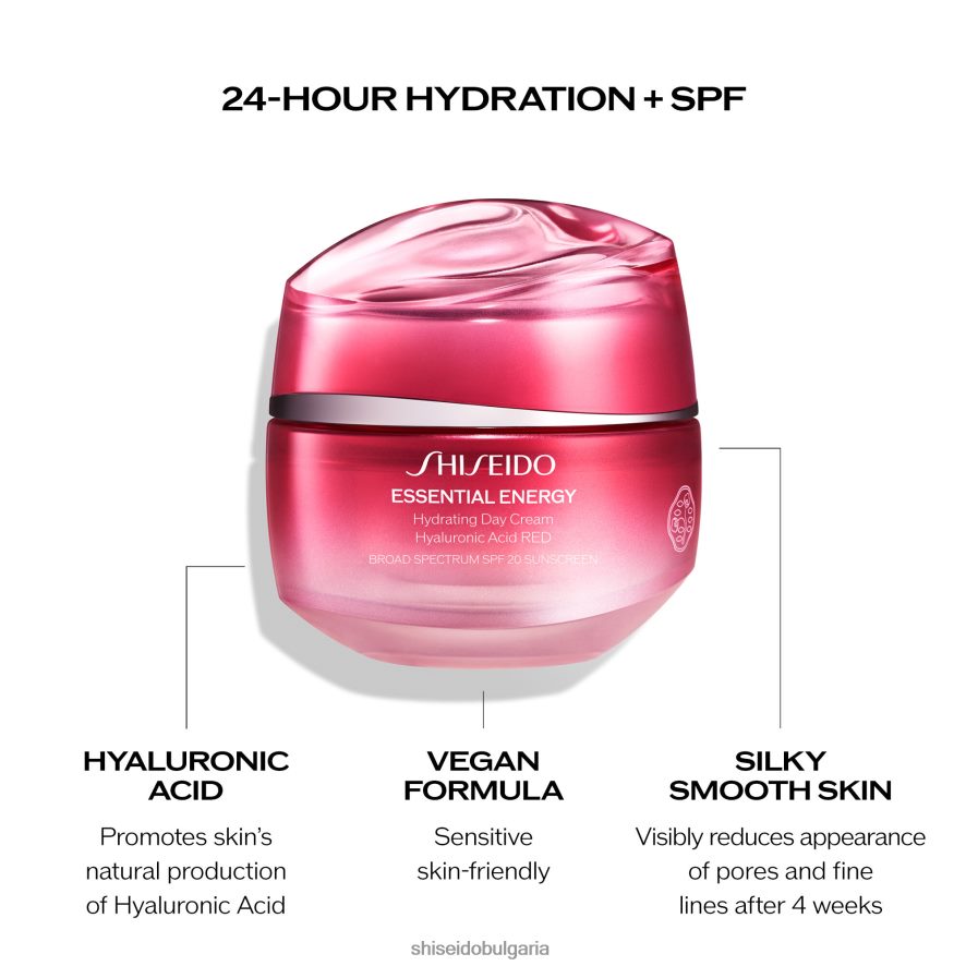 грижа за кожата Shiseido хидратиращ дневен крем с широк спектър spf 20 DJ08T417