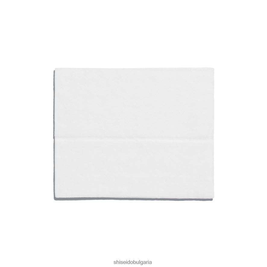 грижа за кожата Shiseido освежаващи почистващи листове DJ08T440