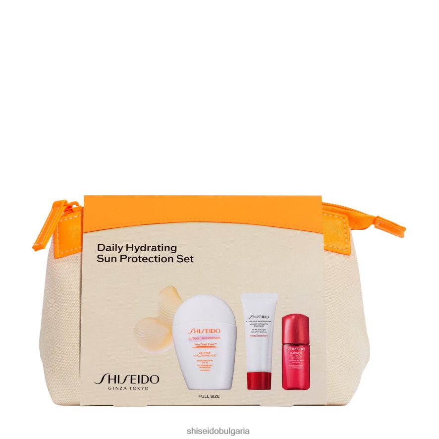 слънцезащитен крем Shiseido ежедневен хидратиращ слънцезащитен комплект DJ08T497