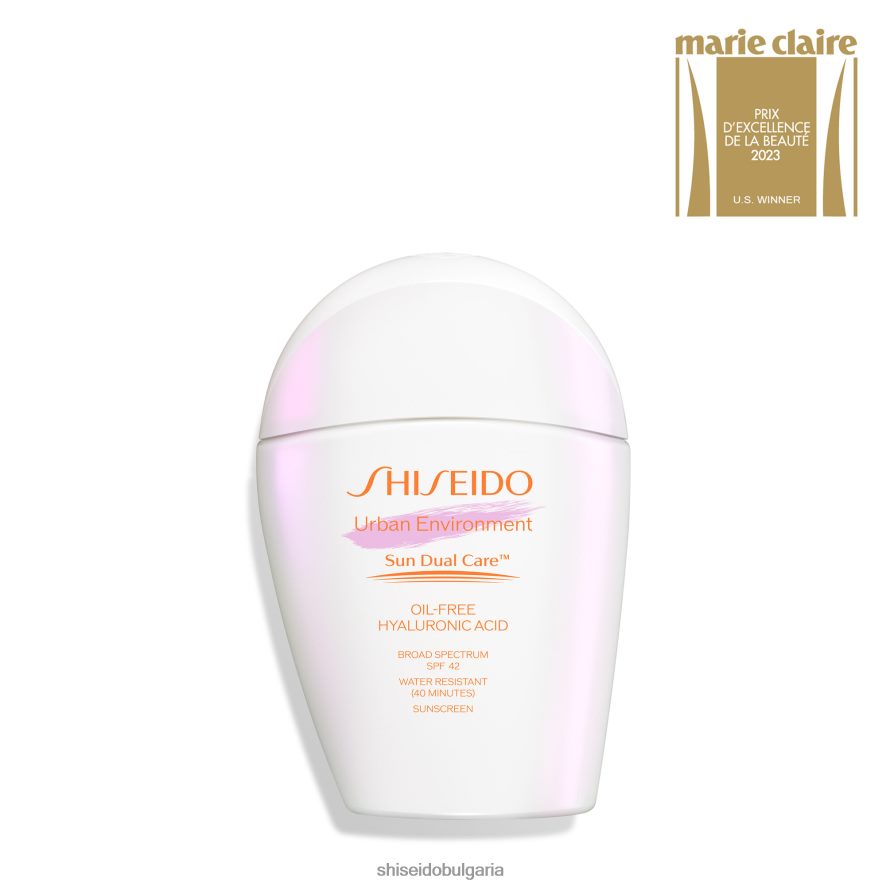 слънцезащитен крем Shiseido градска среда безмаслен слънцезащитен крем spf 42 DJ08T485