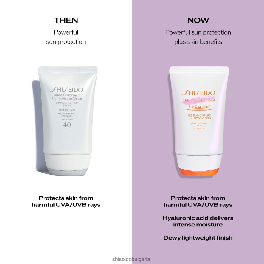 слънцезащитен крем Shiseido градска среда слънцезащитен крем със свежа влага spf 42 DJ08T487