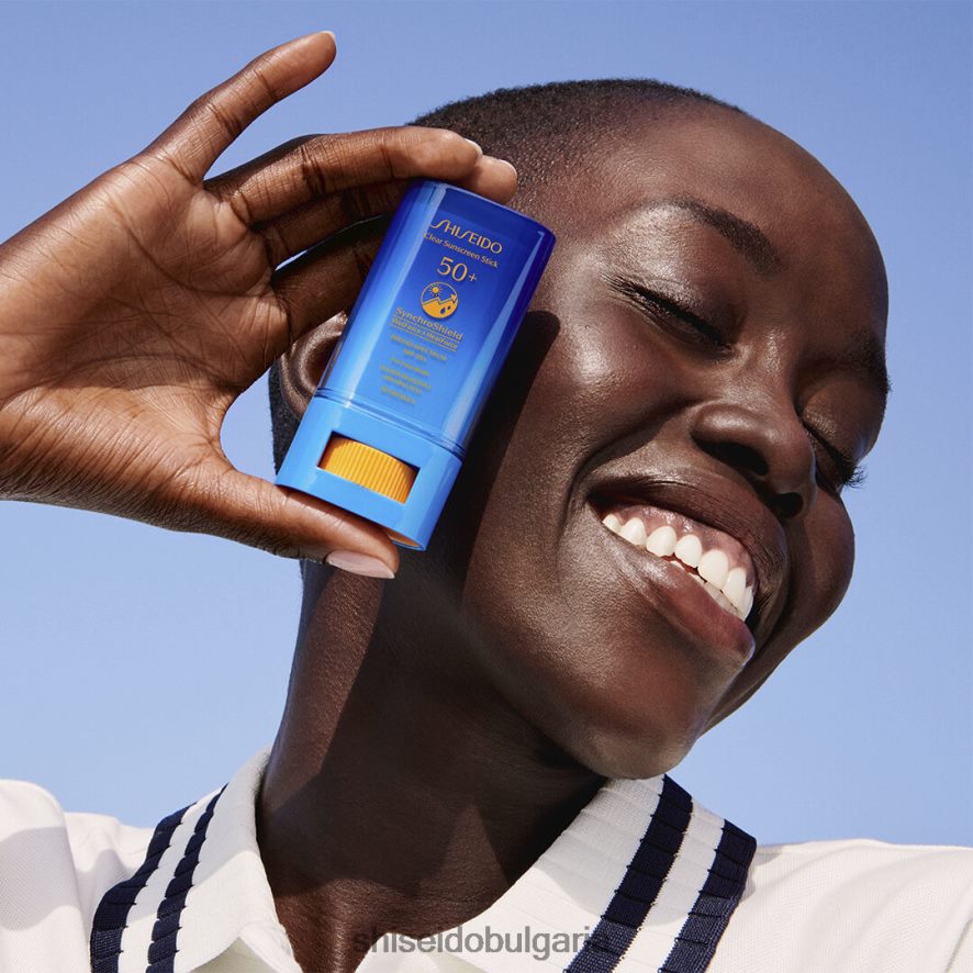 слънцезащитен крем Shiseido прозрачен слънцезащитен стик spf 50+ DJ08T490
