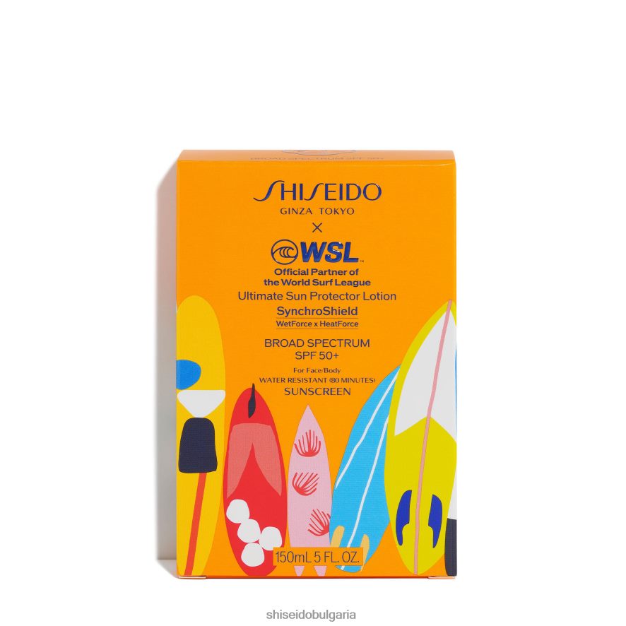 слънцезащитен крем Shiseido ограничено издание на световната лига за сърф върховен слънцезащитен лосион spf 50+ DJ08T495