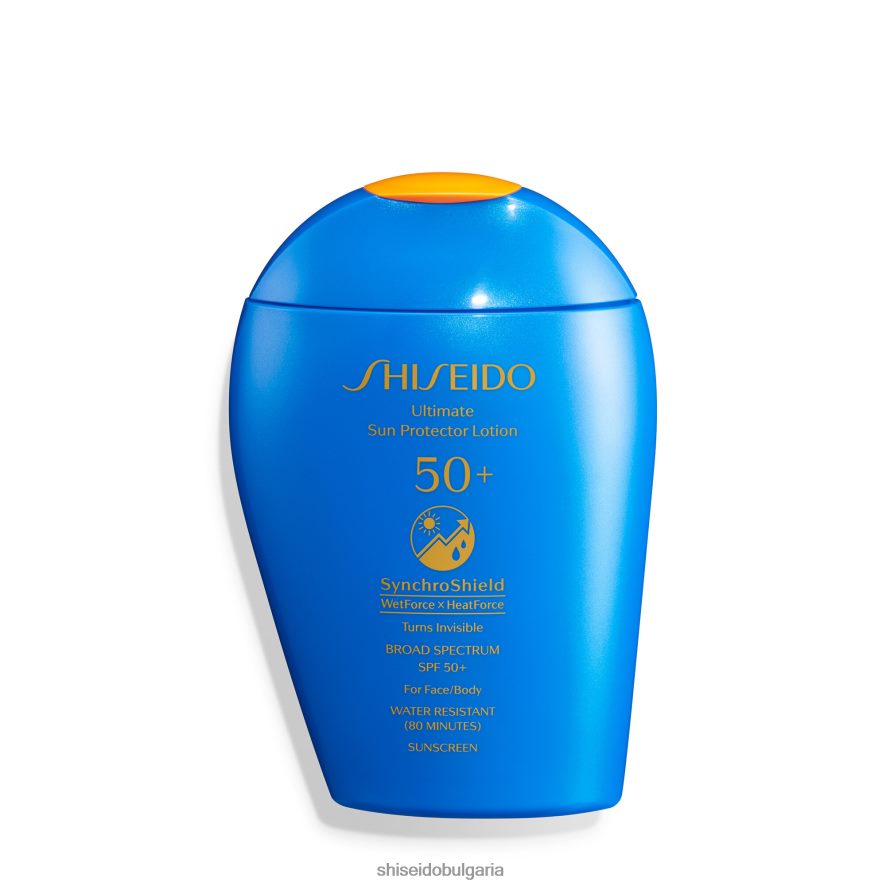 слънцезащитен крем Shiseido върховен слънцезащитен лосион spf 50+ слънцезащитен крем DJ08T496