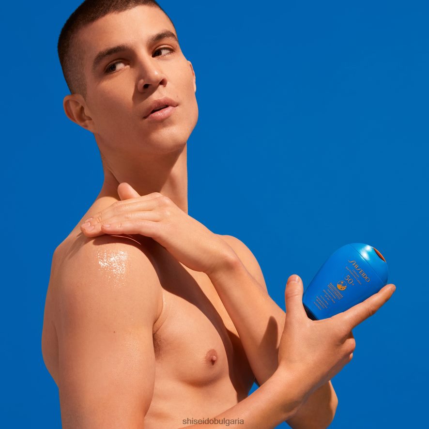 слънцезащитен крем Shiseido върховен слънцезащитен лосион spf 50+ слънцезащитен крем DJ08T496