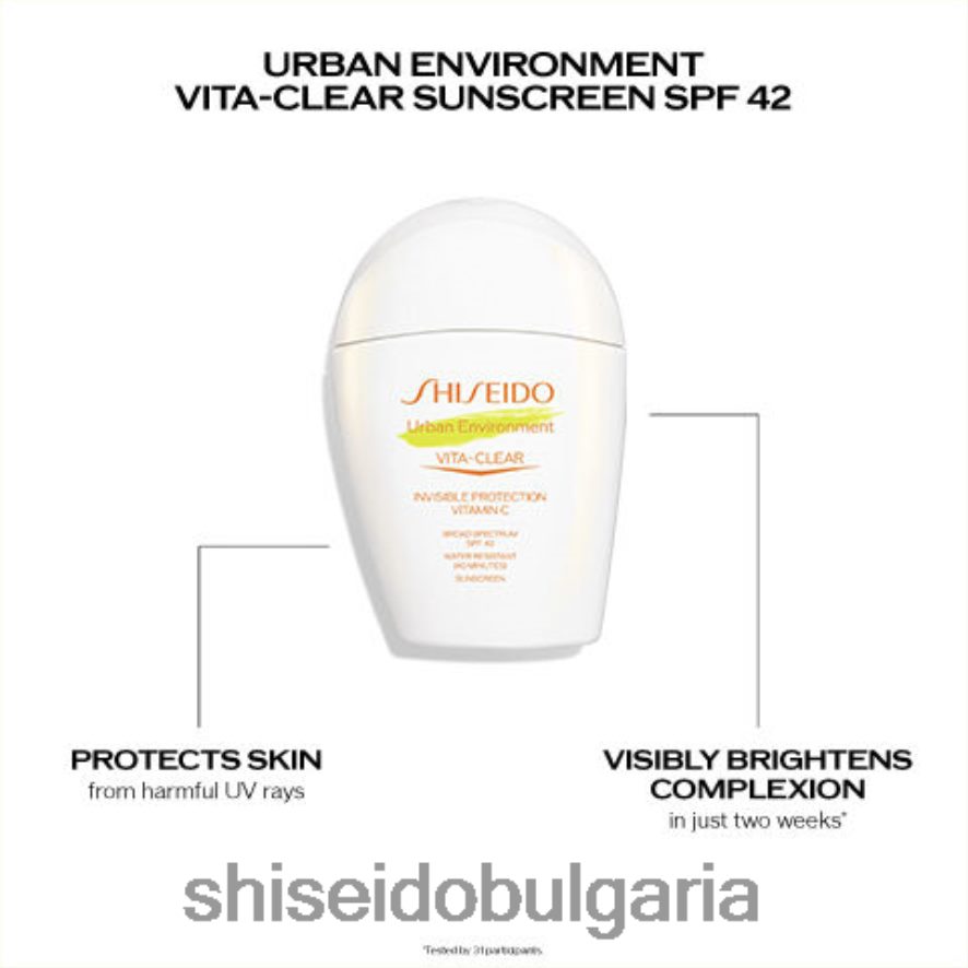 слънцезащитен крем Shiseido vita-clear слънцезащитен крем spf 42 DJ08T484